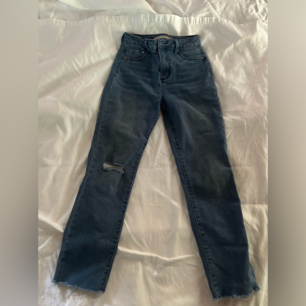 Levi's Blue Distressed Jeans